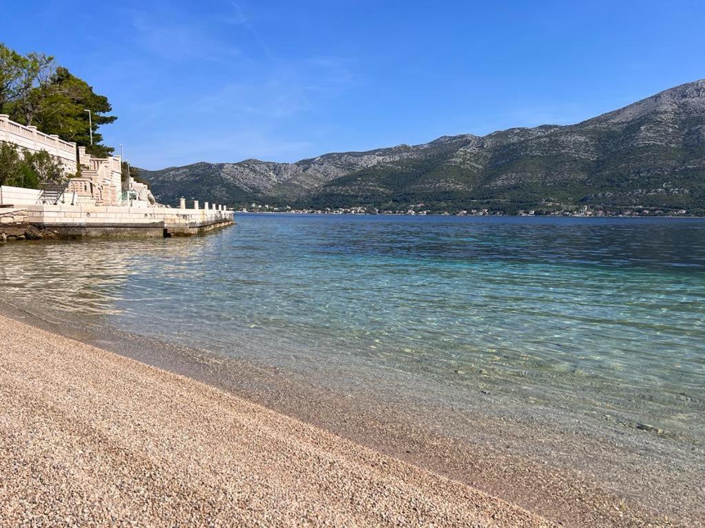 Villa Jade Apartments Front Row Sea View - Walk To Korcula Old Town Medvinjak 외부 사진