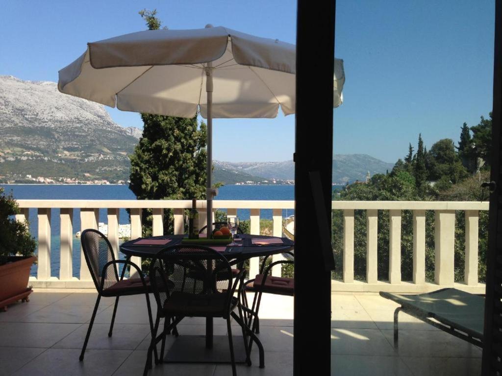 Villa Jade Apartments Front Row Sea View - Walk To Korcula Old Town Medvinjak 외부 사진