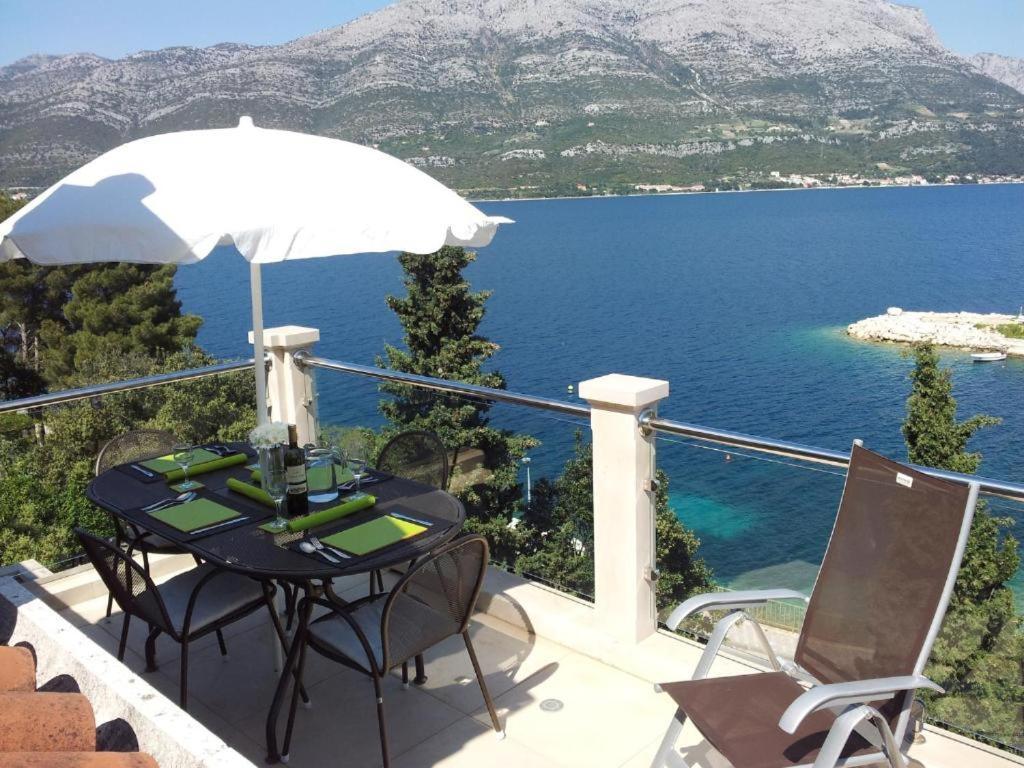 Villa Jade Apartments Front Row Sea View - Walk To Korcula Old Town Medvinjak 외부 사진